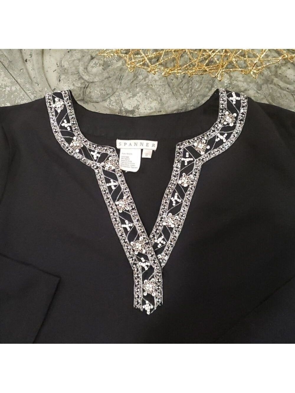 spanner Long Sleeve Boho Shirt